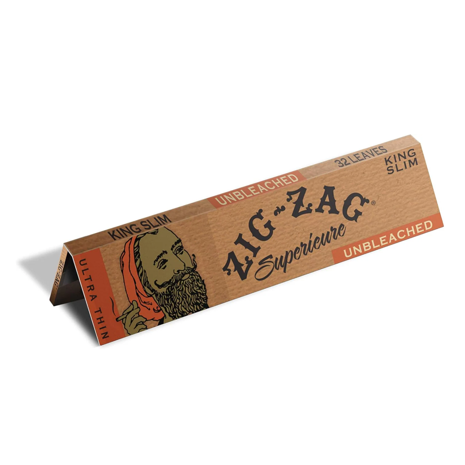 Photograph of product: Zig Zag Unbleached King Slim Ultra Thin Papers