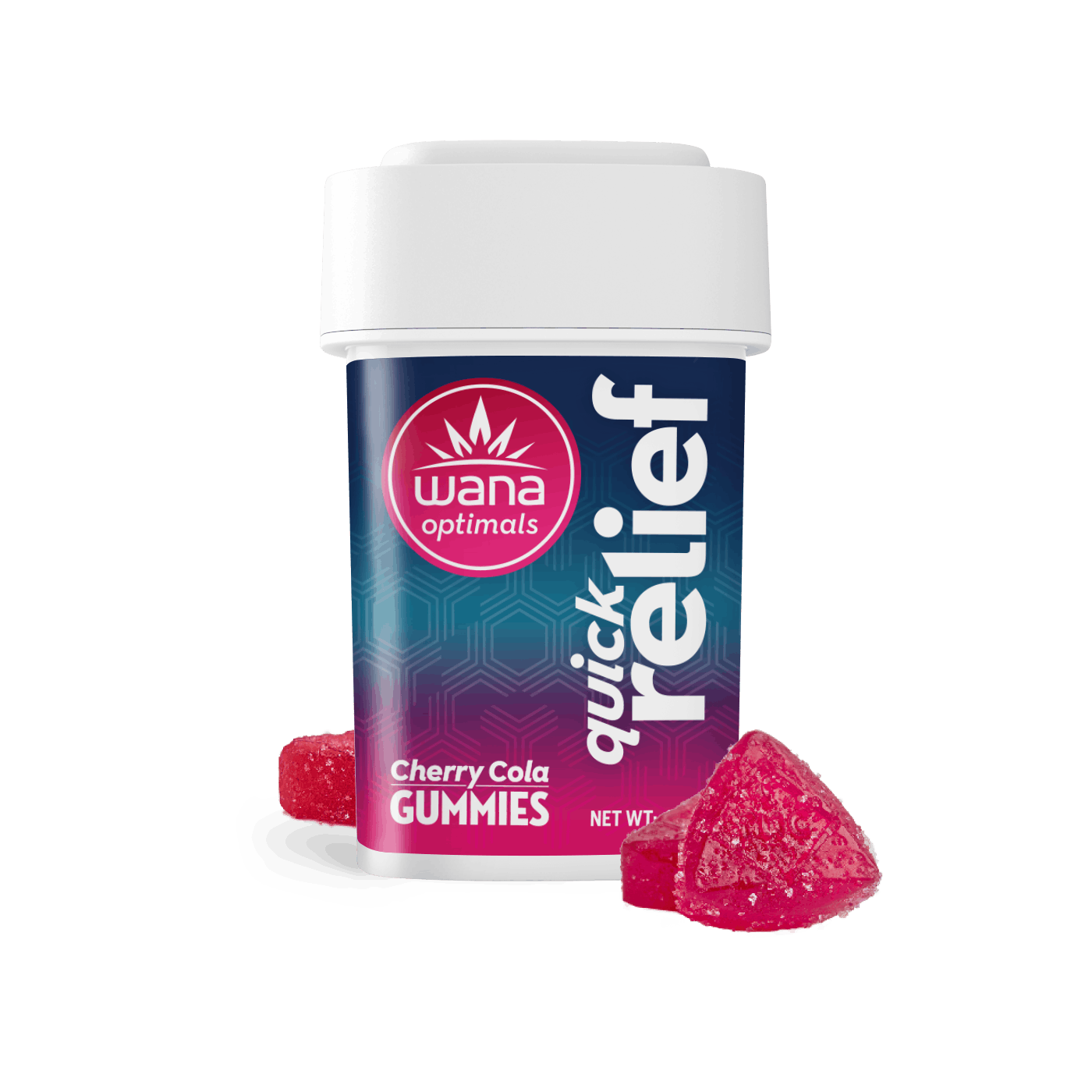 Photograph of product: (Wana) Quick Relief Cherry Cola Gummies