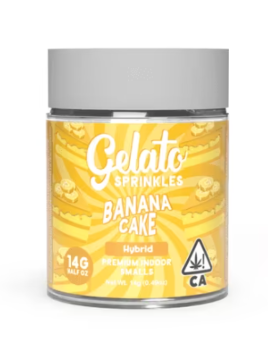 Photograph of product: BANANA CAKE 14G JAR