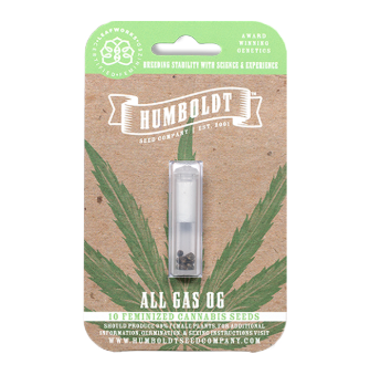 Photograph of product: All Gas OG (Is) Feminized Seeds 10pk - Humboldt Seed Company