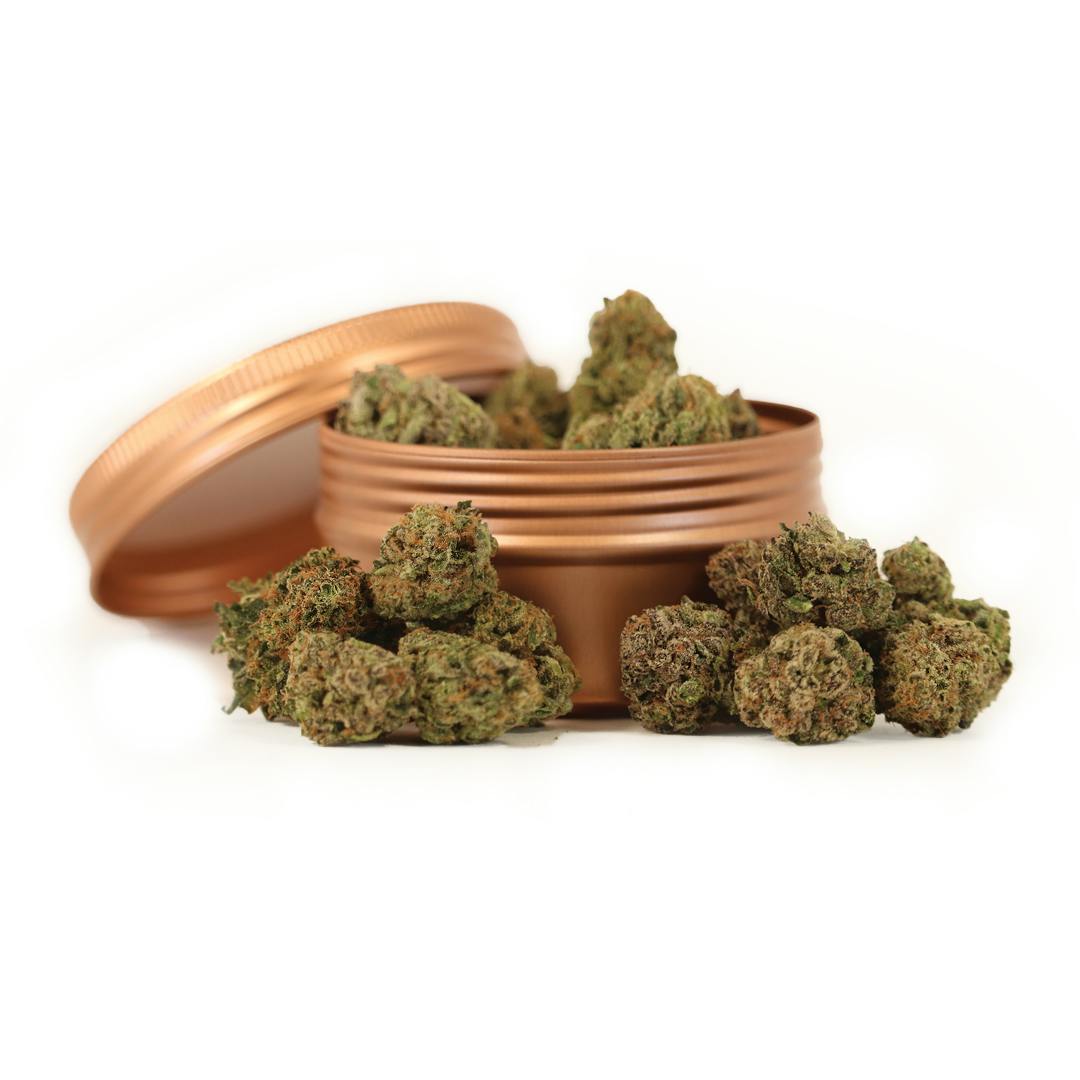 Photograph of product: Ruby Farms |  Exotic Flower | Indoor  | Tangie Biscotti | Hybrid - 3.5g