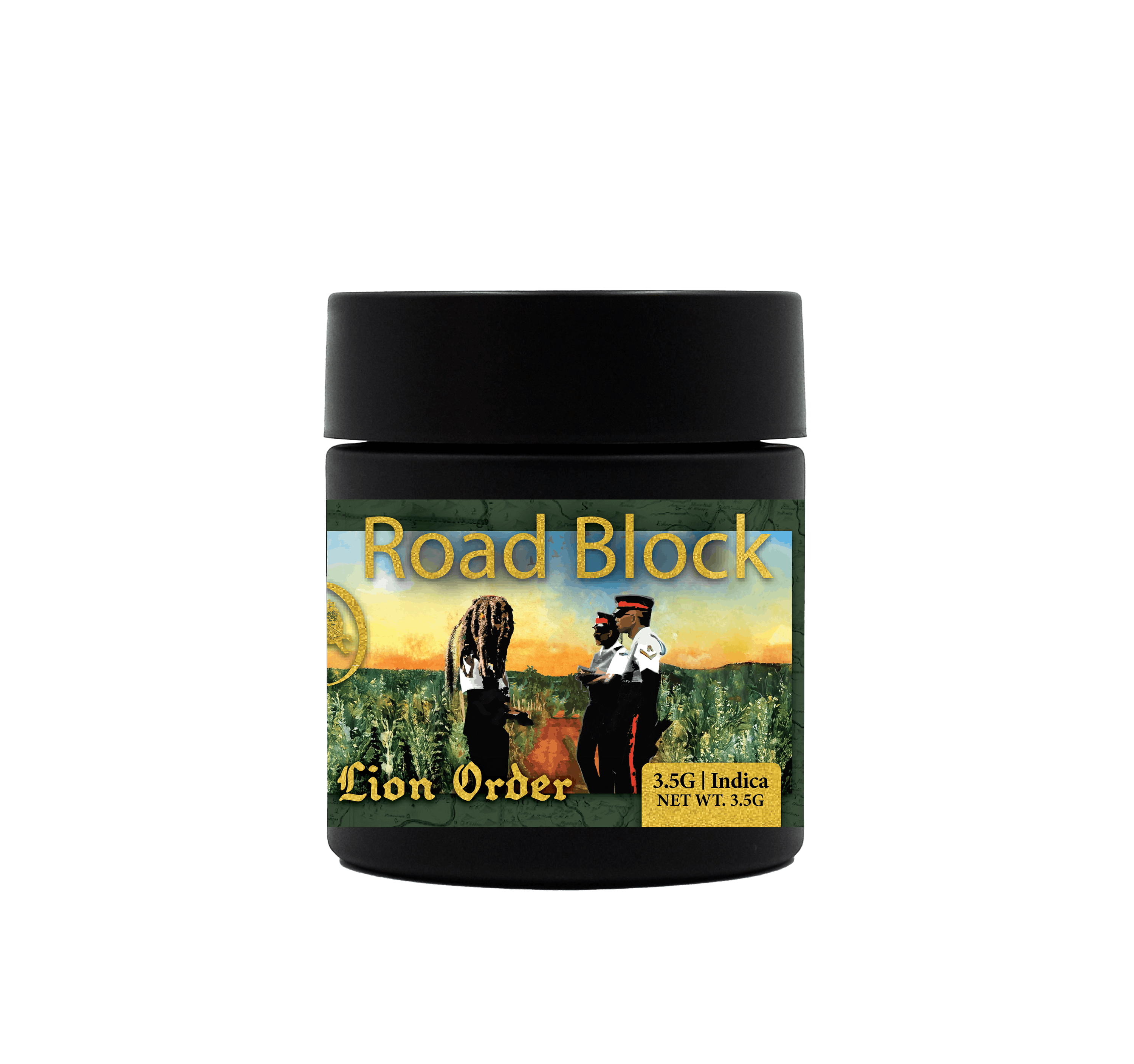 Photograph of Product: Road Block - 3.5g Flower