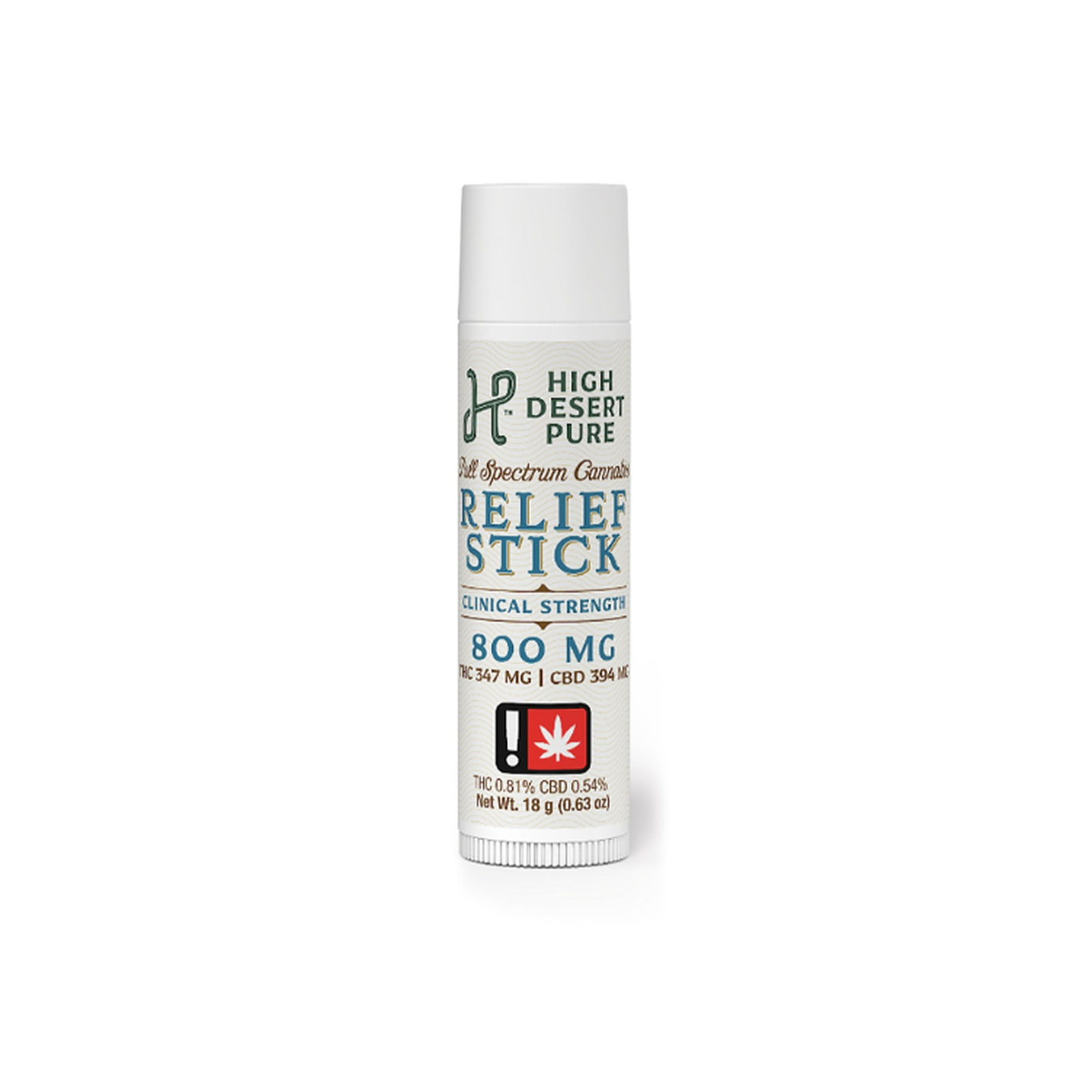 Photograph of product: HDP RELIEF STICK 1:1 clinical strength