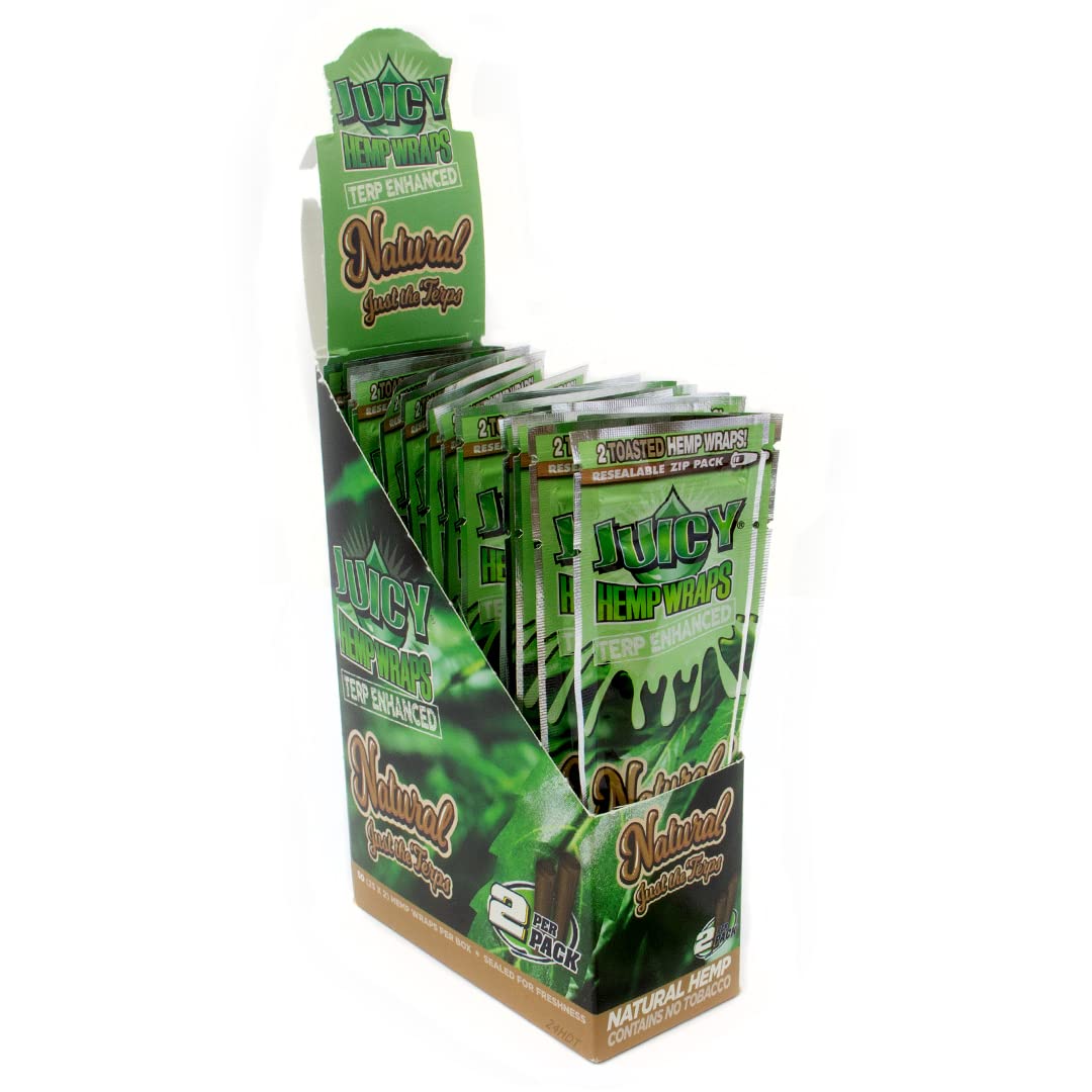 Photograph of product: Natural Hemp Wrap 2pk