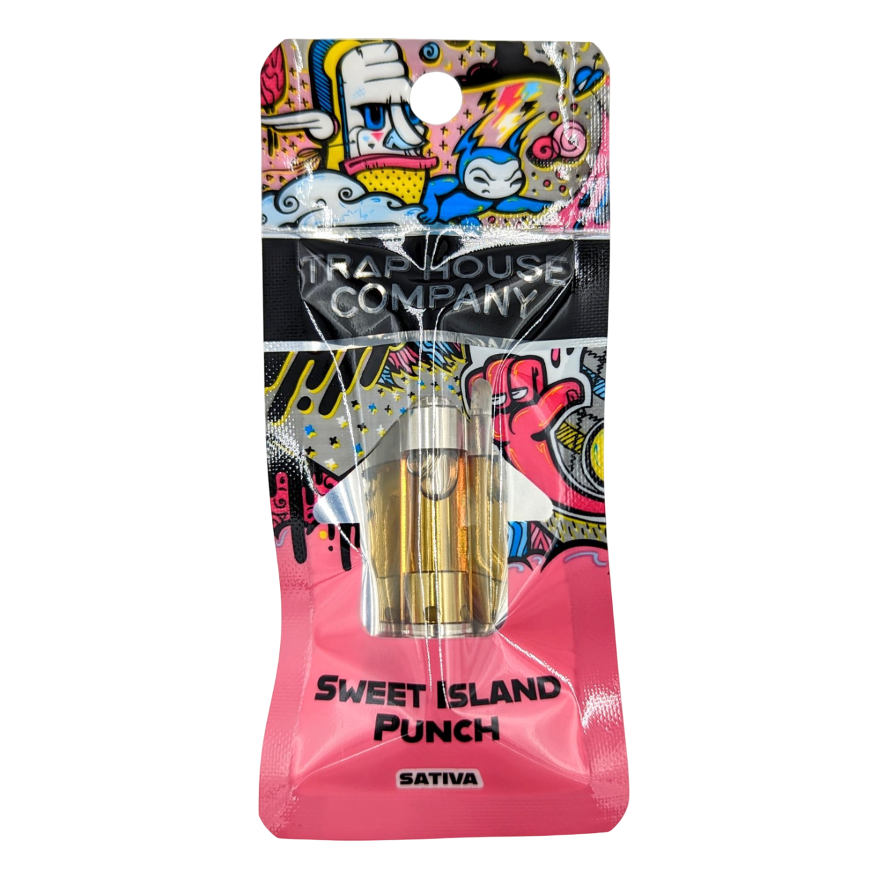 Photograph of product: Trap House Sweet Island Punch 510 Cartridge | 1g
