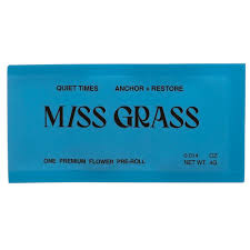 Photograph of product: Miss Grass Quiet Times Spark Pre Rolls Single 0.40g