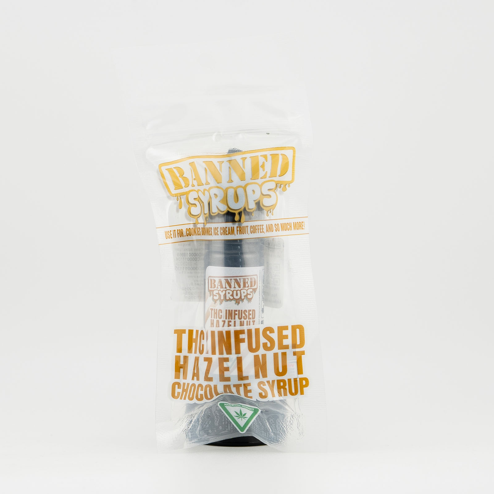 Photograph of product: Banned - 200mg Syrup - Hazelnut