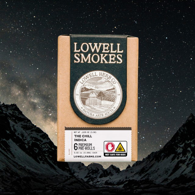 Photograph of product: PREROLL | THE CHILL BLEND | 6-PACK | 3.5G