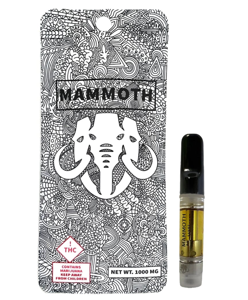 Photograph of product: Mammoth - White Runtz 1000mg Cart