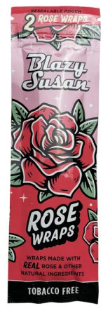 Photograph of product: Blazy Susan Rose Wraps | 2pk