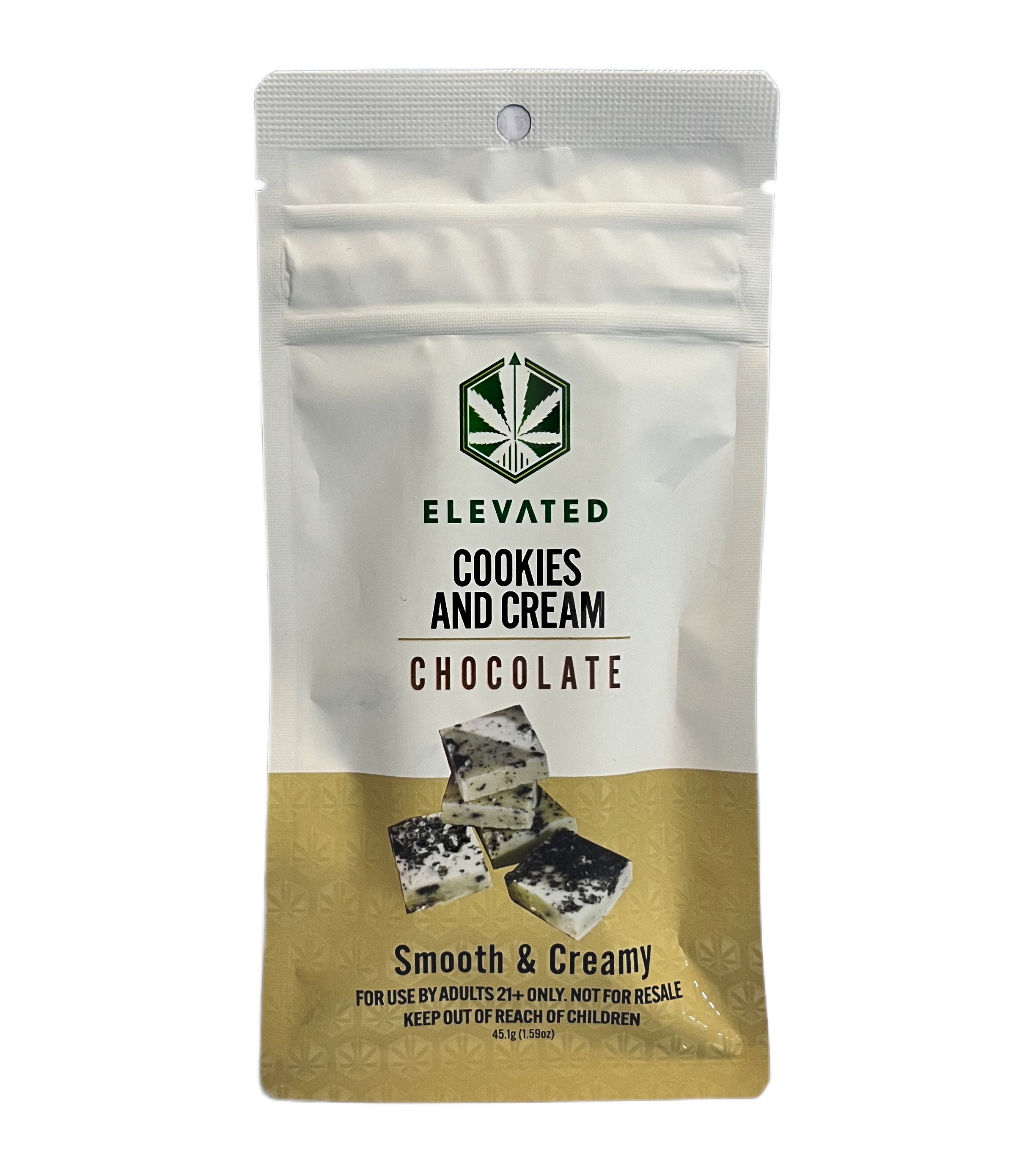 Photograph of product: Elevated | Chocolate Bar Cookies and Cream (S)