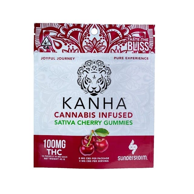 Photograph of product: Cherry - Sativa Gummies - 