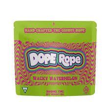 Photograph of product: Dope Rope | Wacky Watermelon | 200mg | Gummies