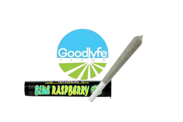 Photograph of product: BLUE RASPBERRY | INFUSED PREROLL