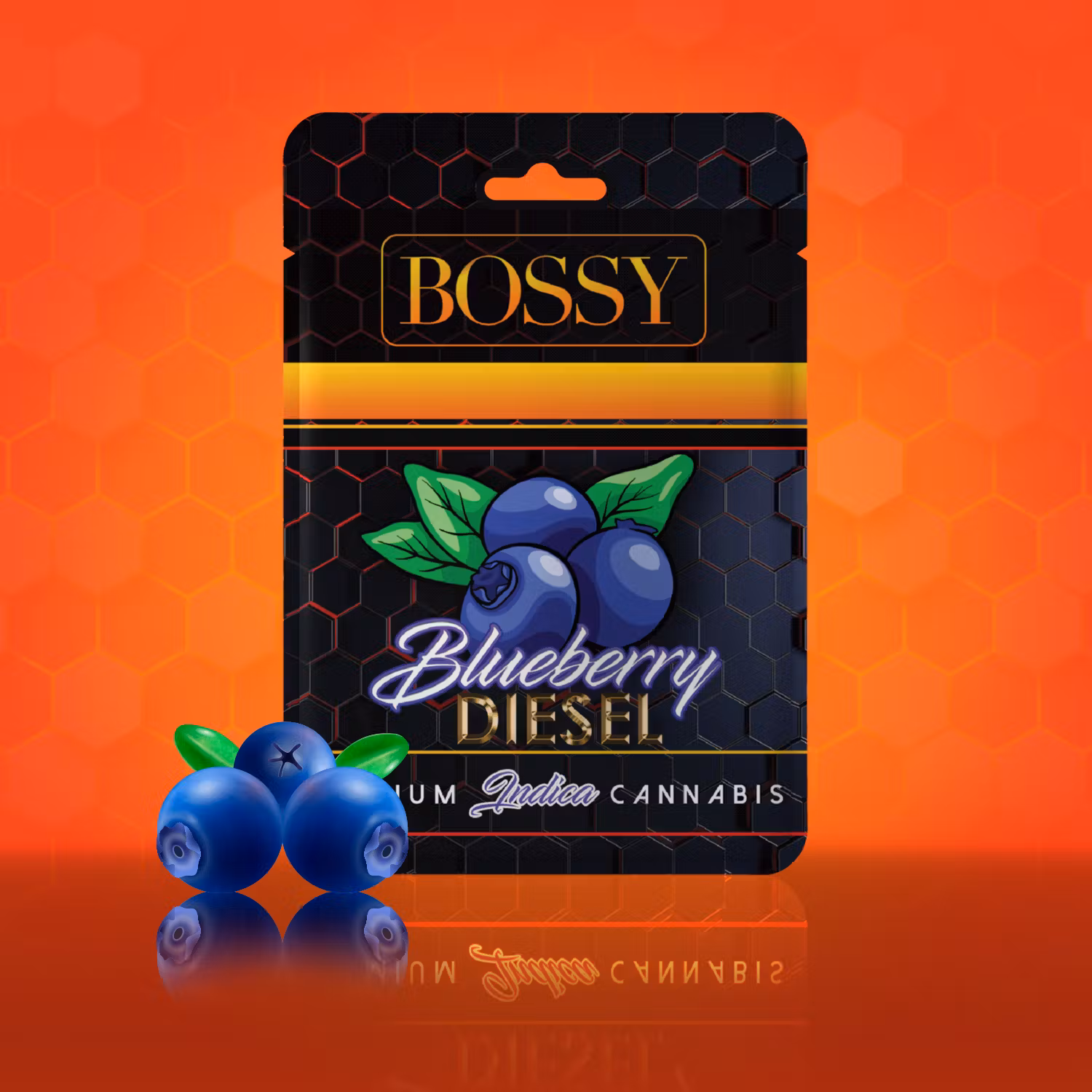 Photograph of product: Bossy | Blueberry Diesel Cartridge