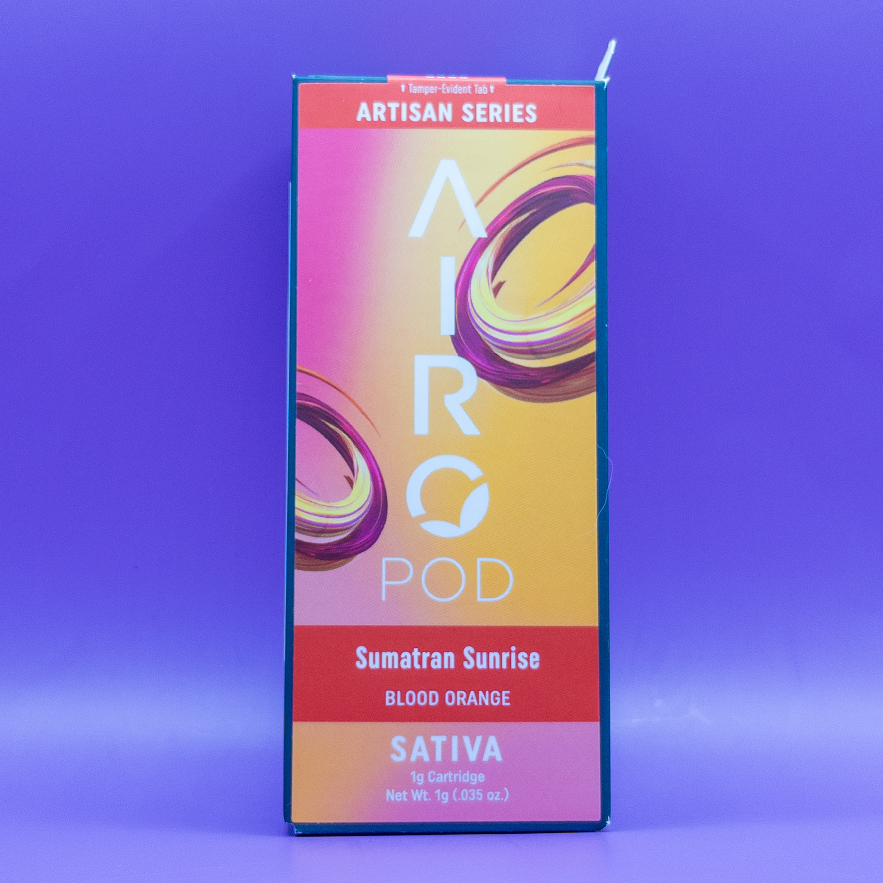 Photograph of product: Airo Pod - Sumatran Sunrise Vape Cartridge