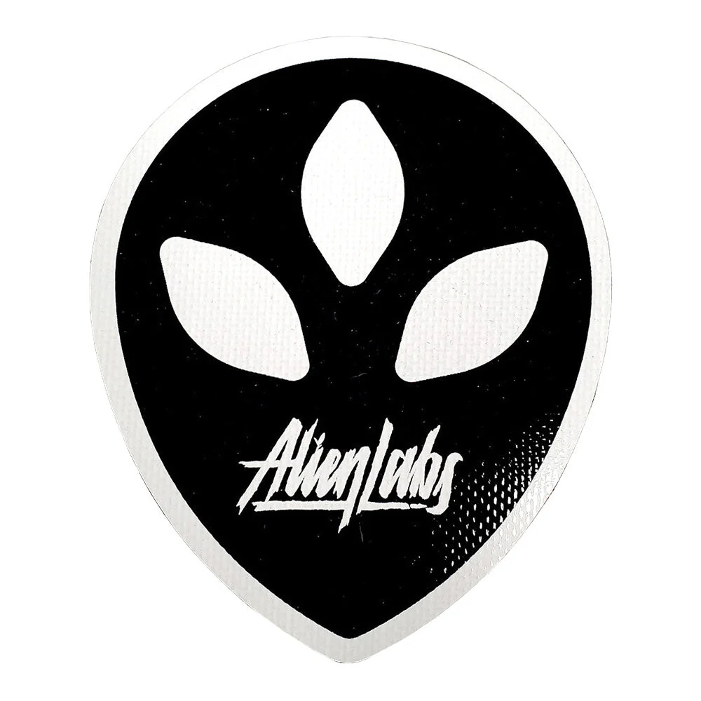 Photograph of product: Alien Labs Dab Mat - Black Alien Head 7" x 5.75"
