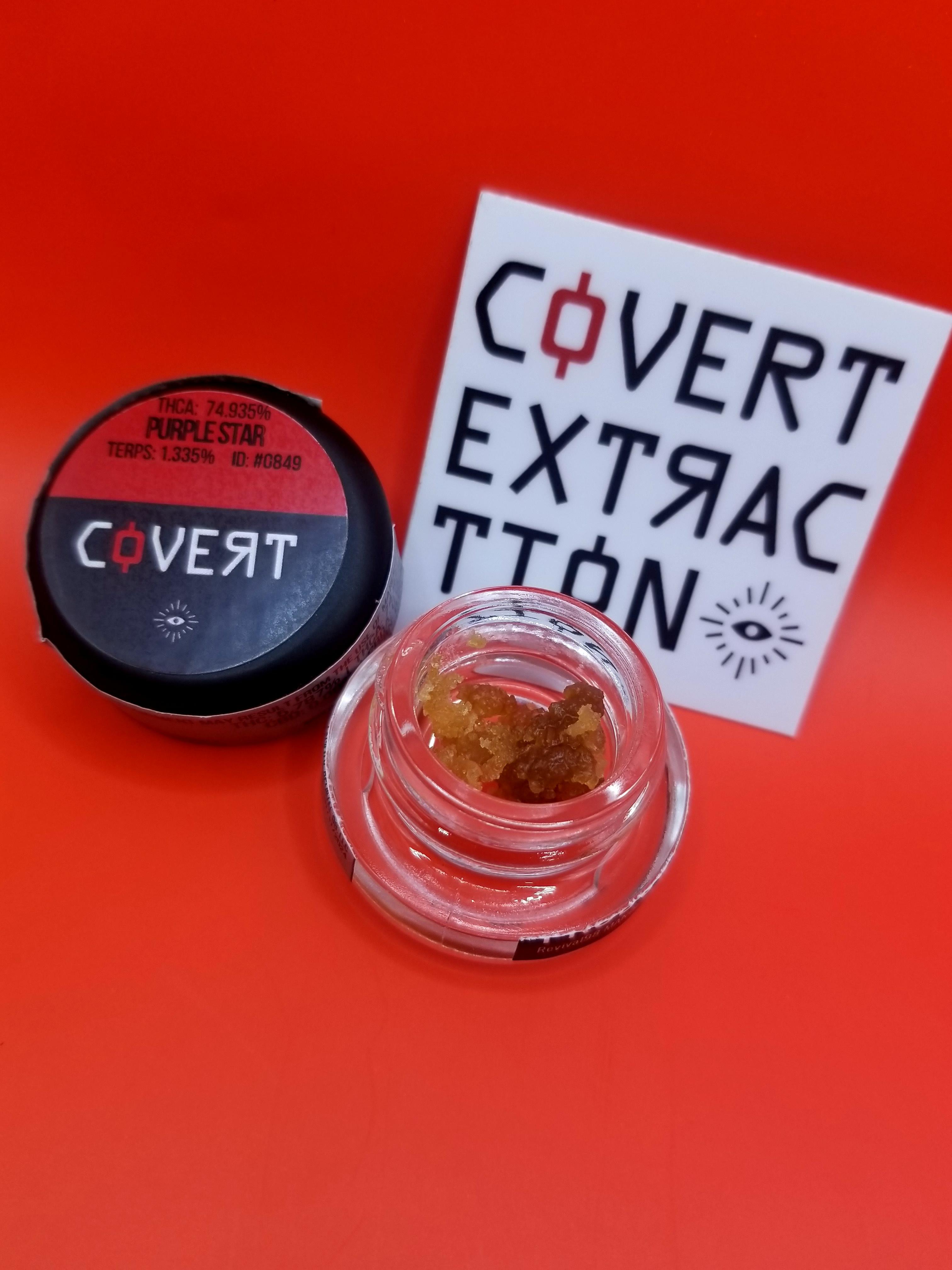 Photograph of product: Covert Flavored Dabs Grape