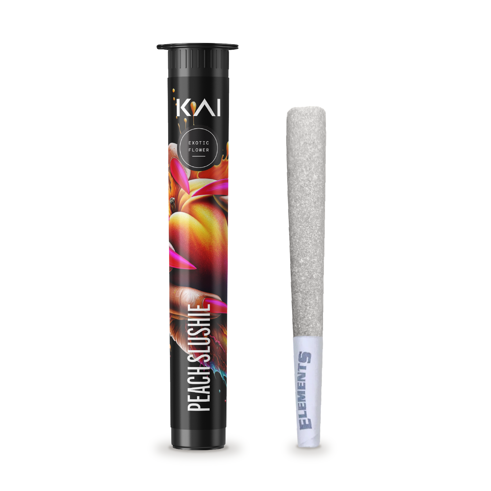 Photograph of product: KAI Peach Slushie Pre-Roll | 1g