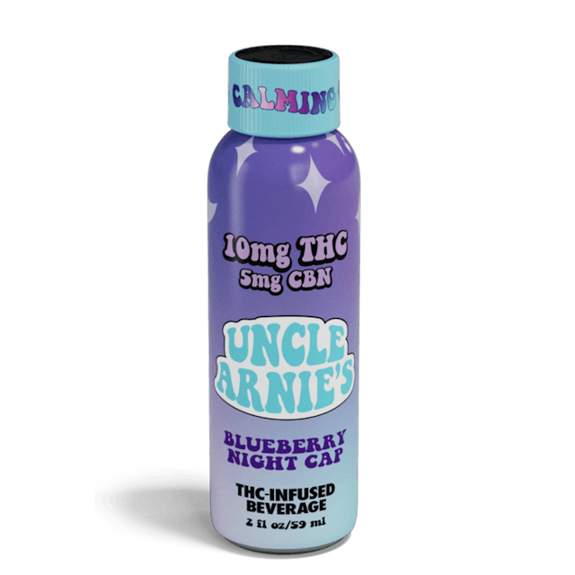 Photograph of product: Blueberry Night Cap 4:1 TH-oui/CBN 100mg 2oz - 