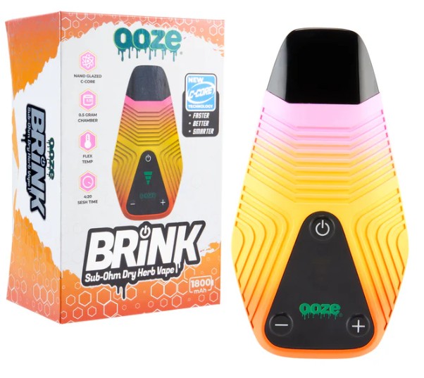 Photograph of product: ESD | Ooze | Brink | Dry Herb Vaporizer | Sunshine | 1