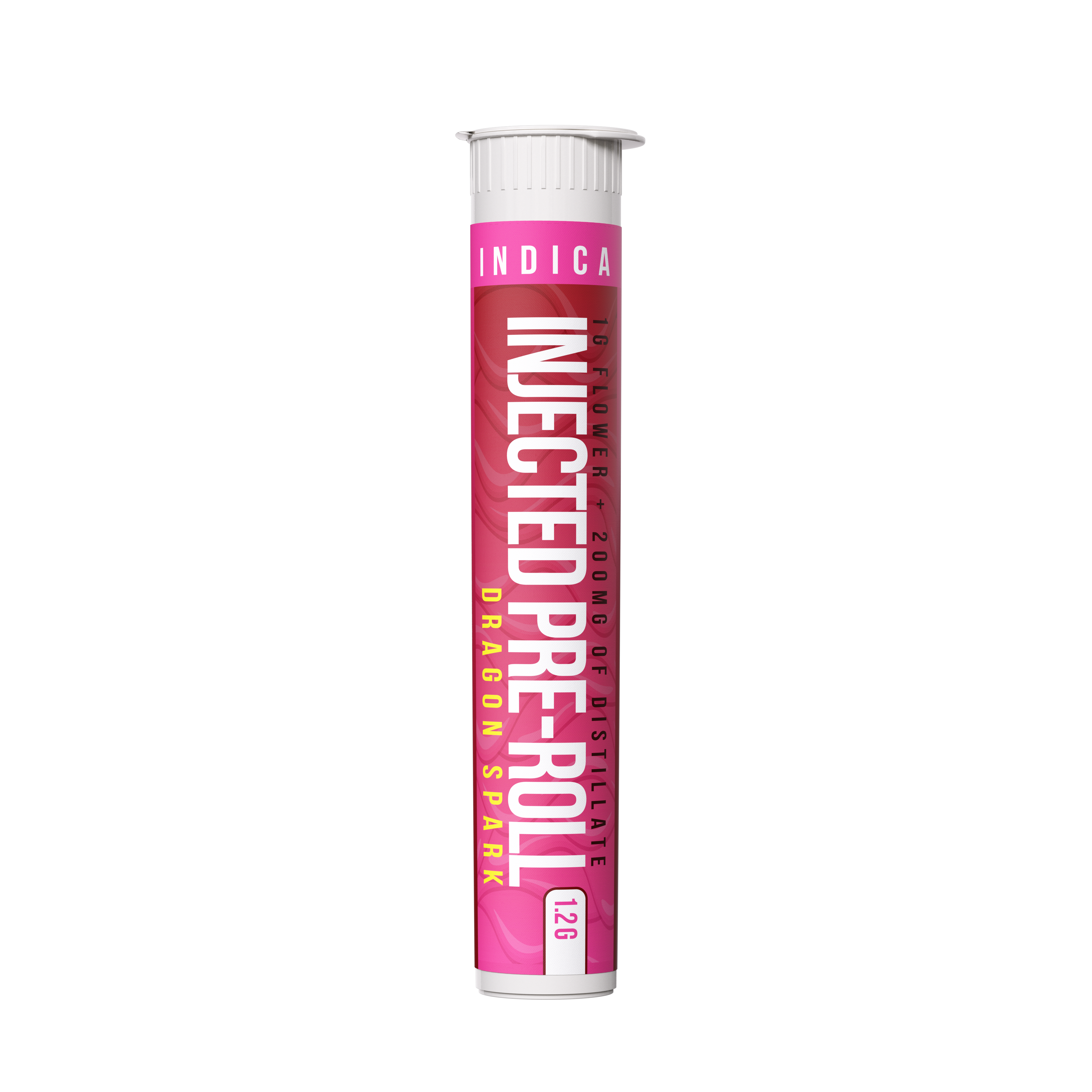 Photograph of product: Distro 10 | Dragon Spark | 1.2G Distillate/Terp Infused Pre-Roll