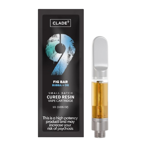 Photograph of product: Fig Bar | Cured Resin Vape Cart | 1g