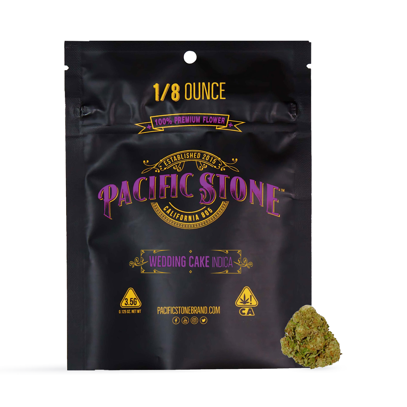 Photograph of product: Pacific Stone Wedding Cake - 28g