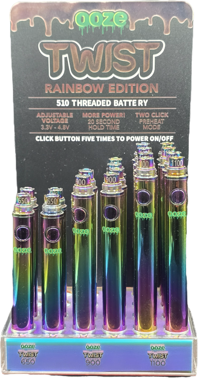 Photograph of product: Elite | Ooze | 510 Twist | 900mah | Battery
