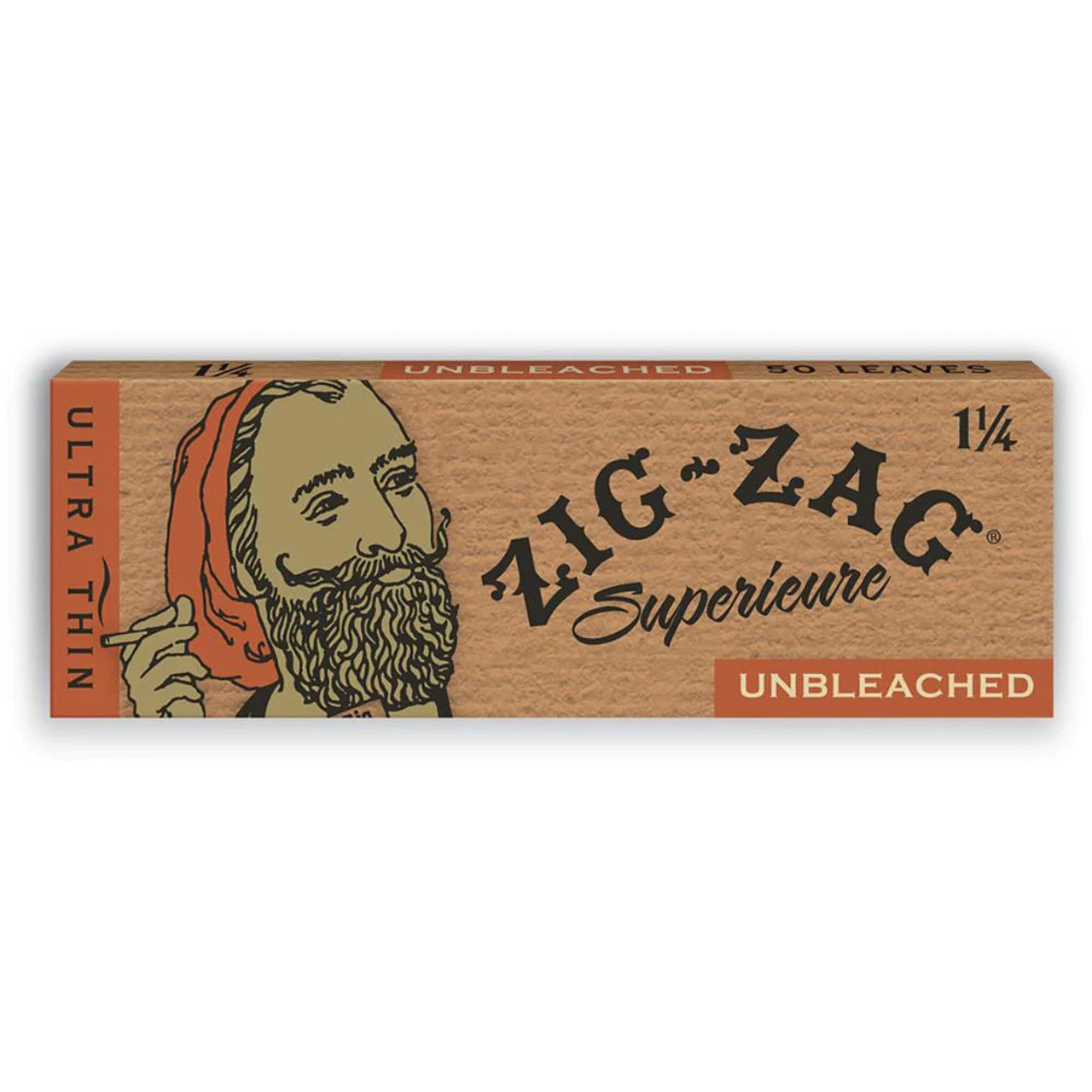 Photograph of product: ZIG ZAG - UNBLEACHED ROLLING PAPERS 1 1/4