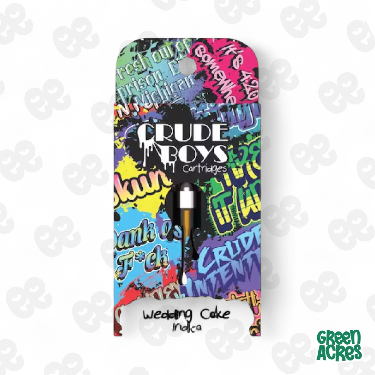 Photograph of product: Crude Boys: Wedding Cake 1G Cartridge (I)