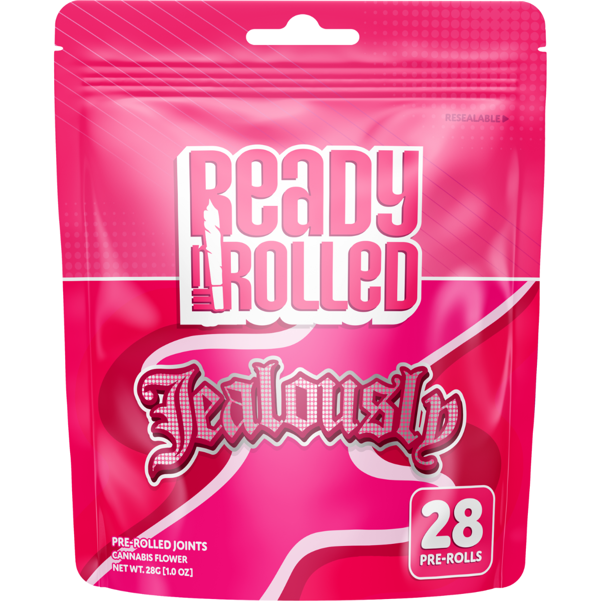 Photograph of product: Jealousy 28pk Pre-Rolls