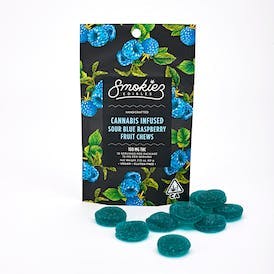 Photograph of product: Sour Blue Raspberry | 100mg - 