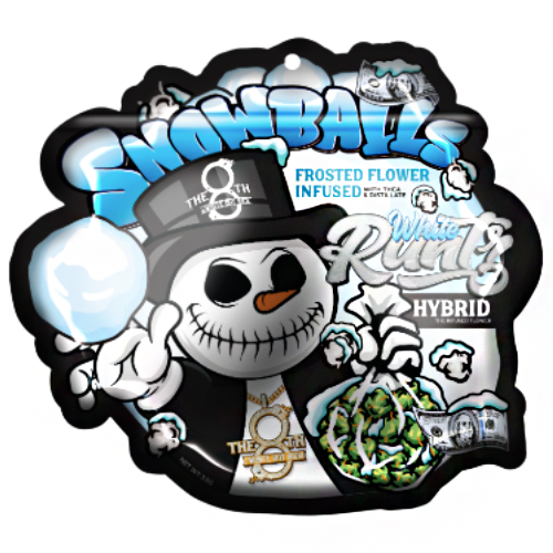 Photograph of product: The 8th by White Boy Rick White Runtz Snowballs Pre-Packed 3.5g