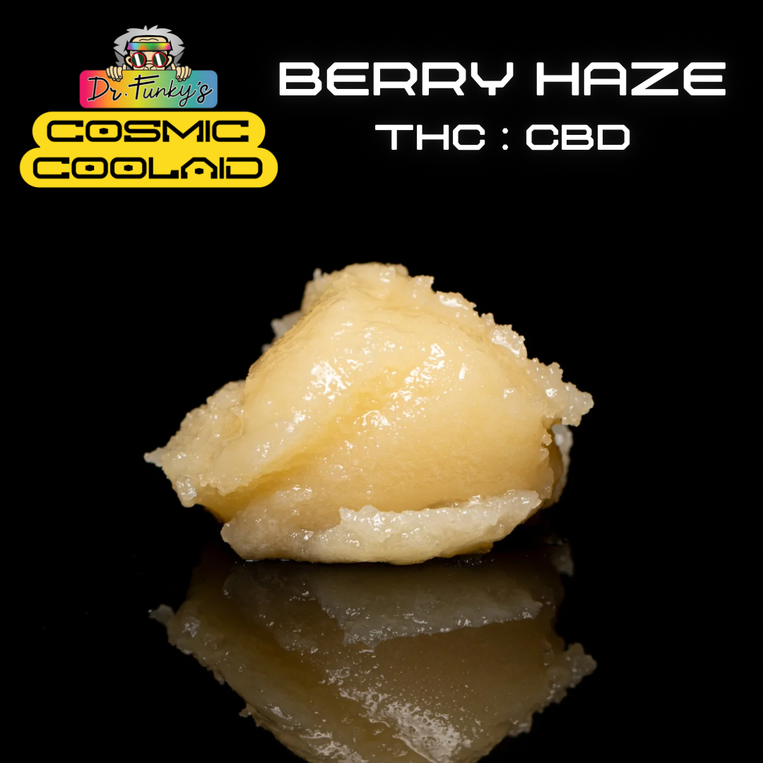 Photograph of product: Dr. Funky's | Cosmic Coolaid Berry Haze Batter