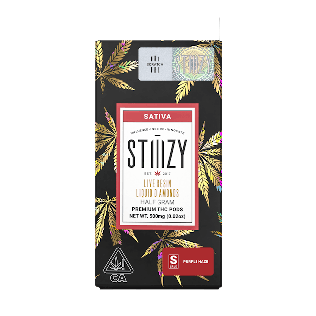 Photograph of product: Purple Haze (S) Liquid Diamonds Pod 0.5g *B2G1 EVERYDAY* *SPECIAL PRICING* - Purple Haze (S)