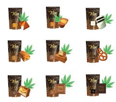 Photograph of product: Mojo 200mg Chocolates - - Crispy Wafer Bites - Oui'd