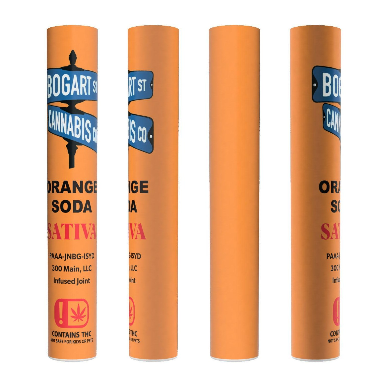 Photograph of product: PRE ROLL BSC ORANGE SODA (S) INFUSED