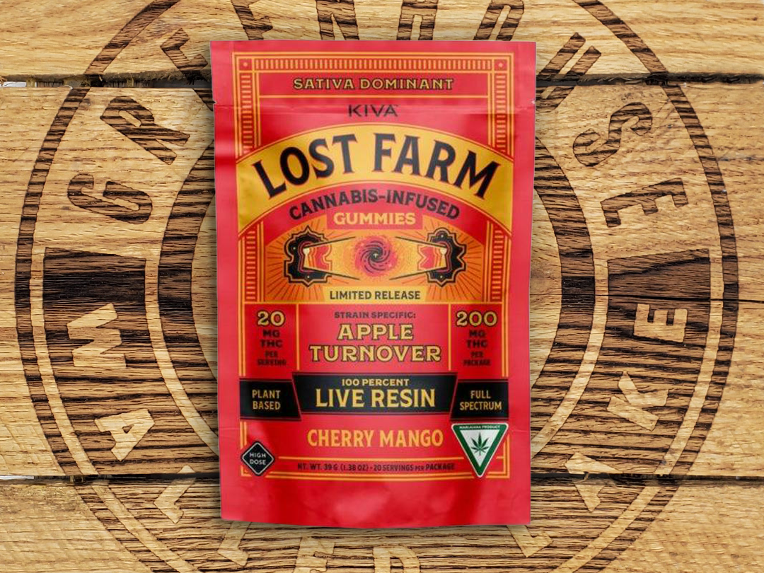 Photograph of product: Lost Farm | Cherry Mango x Apple Turnover | 200mg