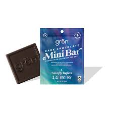 Photograph of product: Sleepy Dark Chocolate 1:1 - 100mg MINI Dark Chocolate Bar