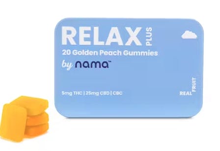 Photograph of product: RELAX 20PK 100MG TH-oui:CBD:CBC (H)