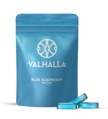 Photograph of product: Blue Raspberry Troches | 50mg/10pk (500mg)