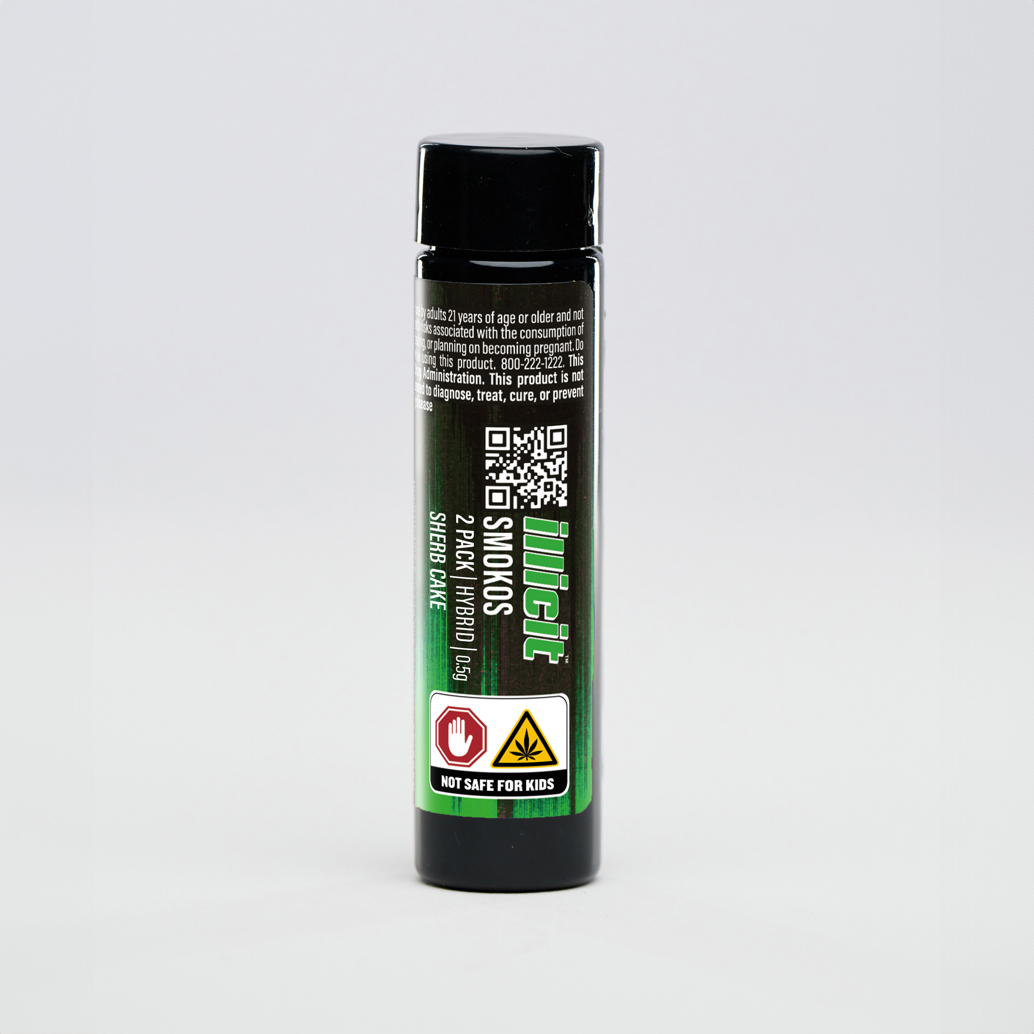 Photograph of product: Sherb Cake Smokos Pre-Roll .5g 2-Pack