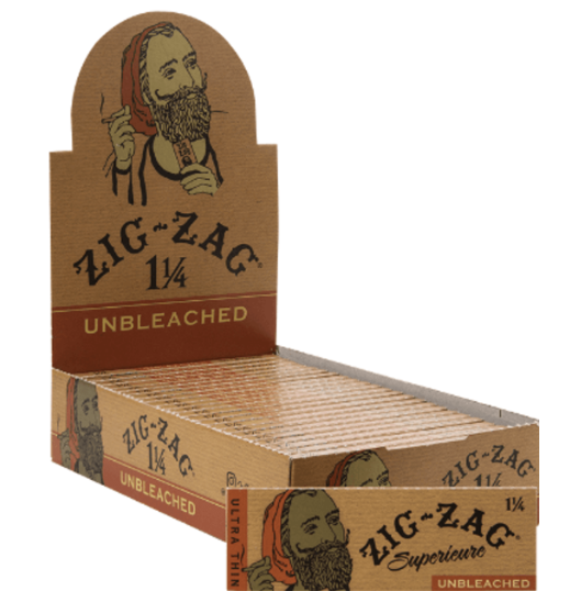 Photograph of product: Zig-Zag - Unbleached Papers, 1 1/4 Papers