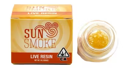 Photograph of product: LIVE RESIN BANANA DREAM BADDER 1G