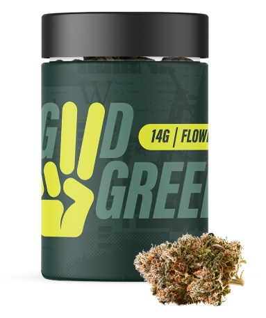 Photograph of product: Good Green Zack's Cake Whole Flower - 14g