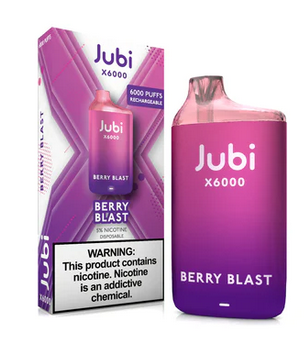 Photograph of product: Jubi 6000 - Berry Blast