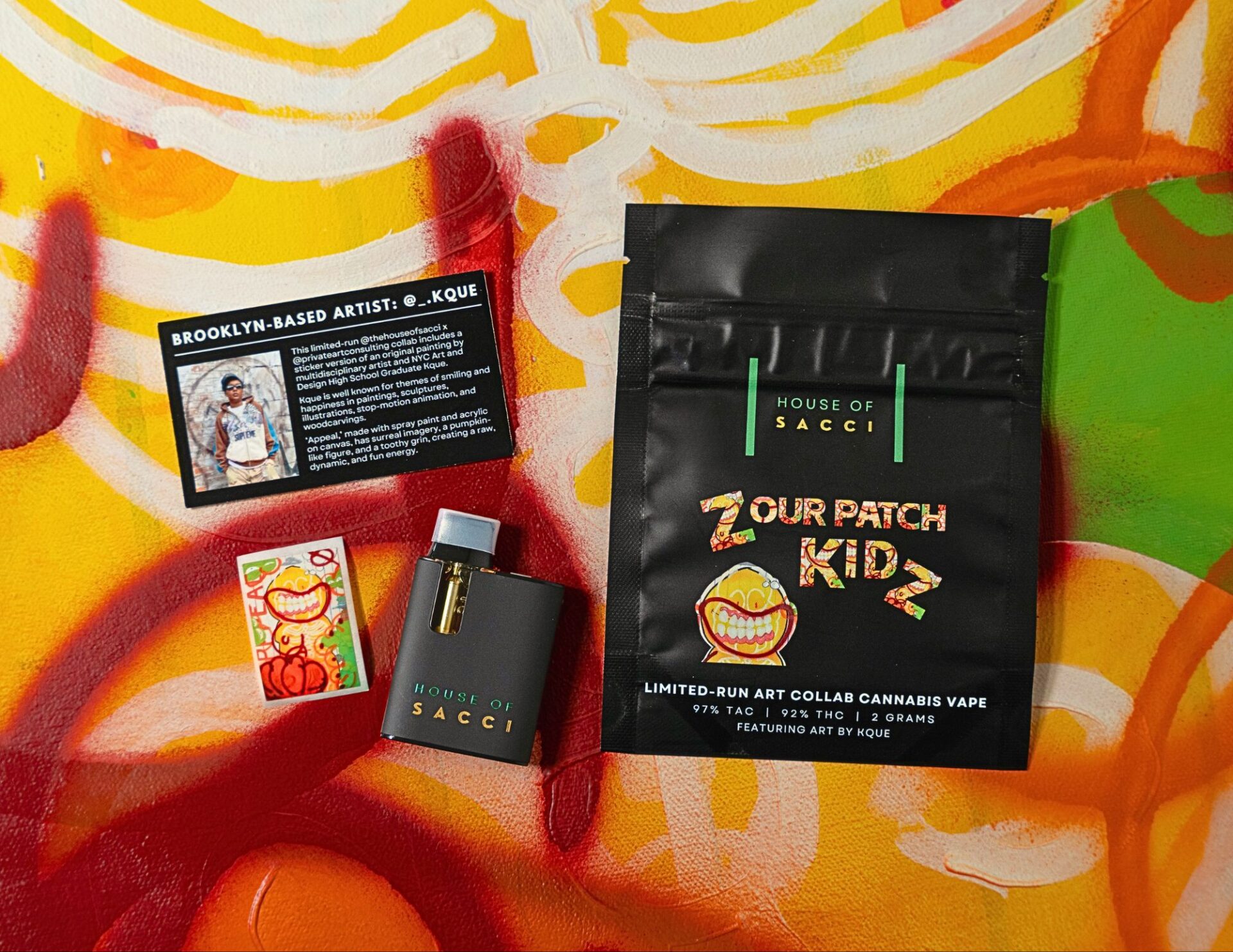 Photograph of product: House of Sacci - Zour Patch Kidz Disposable