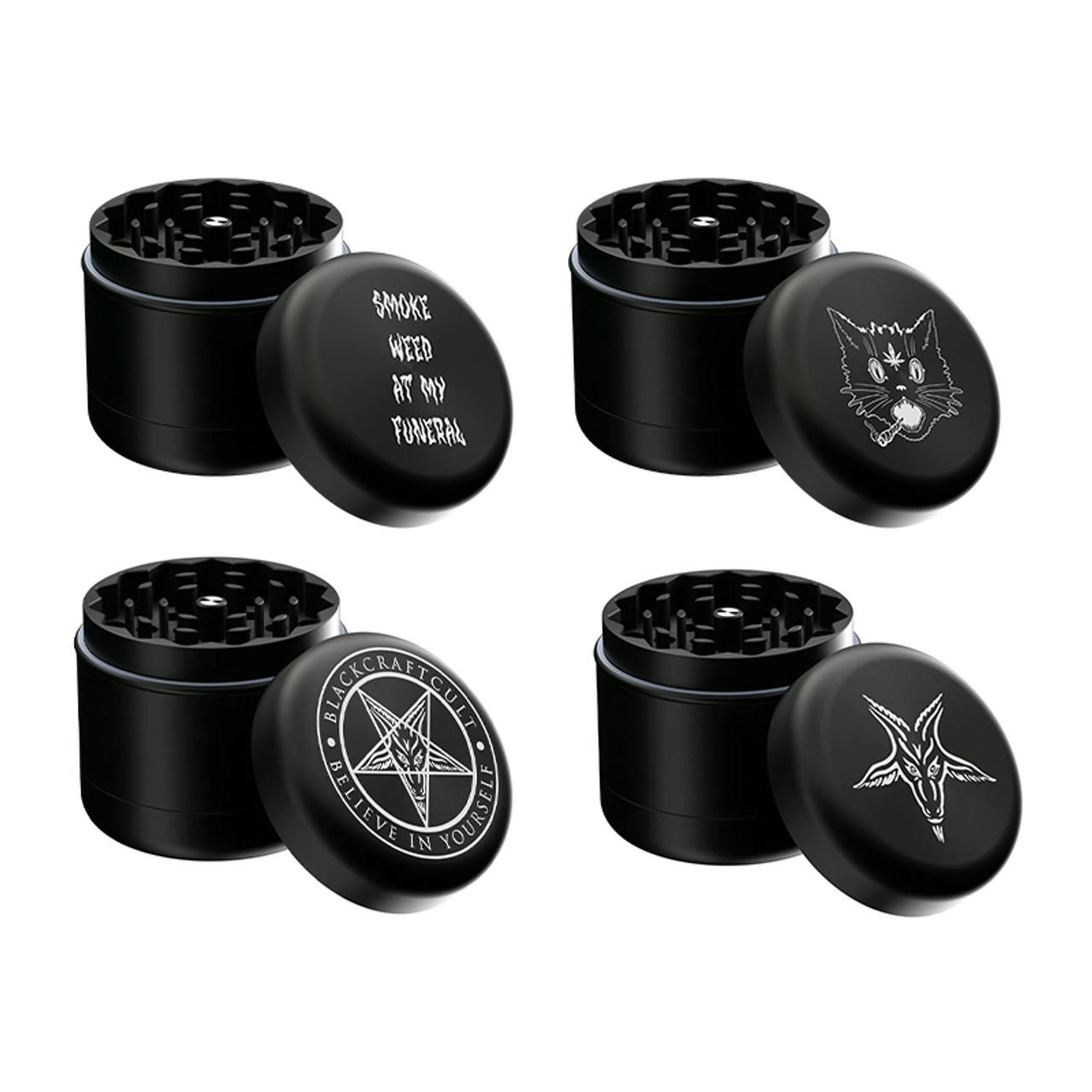 Photograph of product: BLACKCRAFT 4pc. Grinder | 55mm |