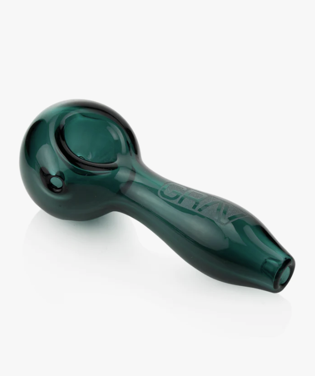 Photograph of product: Classic Spoon Pipe (Lake Green) - Grav